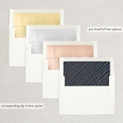 "Big City - San Francisco" - Wedding Invitations in Blush by Hooray Creative - Envelope Liner Options
