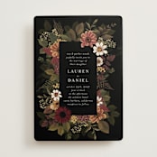 "Falling In Love" - Wedding Invitations in Harvest by Susan Moyal - Front
