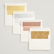 "Falling In Love" - Wedding Invitations in Harvest by Susan Moyal - Envelope Liner Options