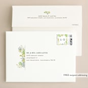 "Fling" - Wedding Invitations in Leaf by Andrea Mentzer - FREE Recipient Addressing