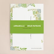 "Fling" - Wedding Invitations in Leaf by Andrea Mentzer - Assembled