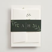 "Collection" - Wedding Invitations in Blanco by Kaydi Bishop - Assembled
