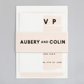 "bold blush" - Wedding Invitations in Blush by frances mathys - Assembled