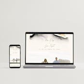 "ataraxia" - Wedding Invitations in Ivory by Anastasia Makarova - FREE Wedding Website