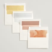 "ataraxia" - Wedding Invitations in Ivory by Anastasia Makarova - Envelope Liner Options