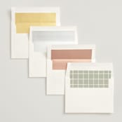 "Summer Garden" - Wedding Invitations in Garden Rose by Wildfield Paper Co - Envelope Liner Options