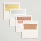 "Boho Chic" - Wedding Invitations in Moonstone by Cass Loh - Envelope Liner Options
