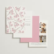 "butter blossoms" - Wedding Invitations in Posie by Phrosné Barwood - Back of Card Options