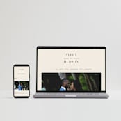 "Anson" - Wedding Invitations in Latte by Kristie Kern - FREE Wedding Website