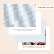 "Big City - Boston" - Wedding Invitations in Pale blue by Hooray Creative - Back of Card