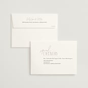 "Layered" - Wedding Invitations in Natural by Kelly Schmidt - FREE Recipient Addressing