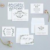 "Floral Wreath" - Wedding Invitations in Fresh by Kelly Schmidt - Invitation Suite