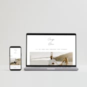 "Bold Union" - Wedding Invitations in Cloud by Everett Paper Goods - FREE Wedding Website