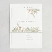 "In The Fall" - Wedding Invitations in Slate by Ashlee Townsend - Assembled