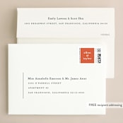 "Evermore" - Wedding Invitations in Harvest by Carly Reed Walker - FREE Recipient Addressing