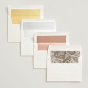 "City Center" - Wedding Invitations in Cotton by Erin L. Wilson - Envelope Liner Options