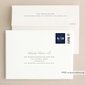 "Bold Love" - Wedding Invitations in Antique by Brandy Folse - FREE Recipient Addressing