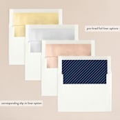 "Bold Love" - Wedding Invitations in Antique by Brandy Folse - Envelope Liner Options