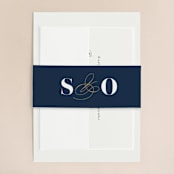 "Bold Love" - Wedding Invitations in Antique by Brandy Folse - Assembled