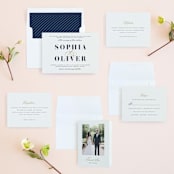 "Bold Love" - Wedding Invitations in Antique by Brandy Folse - Invitation Suite