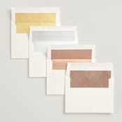"Lennox" - Wedding Invitations in Harvest by Kristie Kern - Envelope Liner Options
