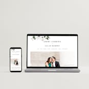 "Inverness" - Wedding Invitations in Pistachio by Nicole Whiddon - FREE Wedding Website
