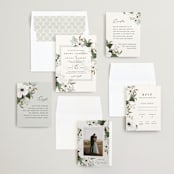 "Inverness" - Wedding Invitations in Pistachio by Nicole Whiddon - Invitation Suite