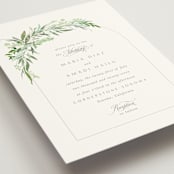 "I do" - Wedding Invitations in Fern by Creo Study - Detail
