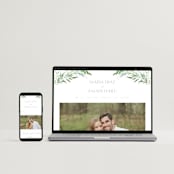 "I do" - Wedding Invitations in Fern by Creo Study - FREE Wedding Website