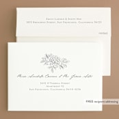 "Loving" - Wedding Invitations in Cloudy by Paper Raven Co. - FREE Recipient Addressing