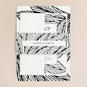 "vivid leaves" - Wedding Invitations in Ink by Ramoncita - aticnomar - Assembled