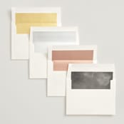 "printed" - Wedding Invitations in Onyx by JoAnn Jinks - Envelope Liner Options