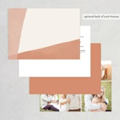 "Magazine Serif" - Wedding Invitations in Sand Dunes by Elly - Back of Card