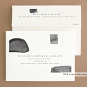 "Midtown" - Wedding Invitations in Stone by Hudson meet Rose - FREE Recipient Addressing