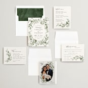 "Carolina" - Wedding Invitations in Meadow by Melanie Kosuge - Invitation Suite