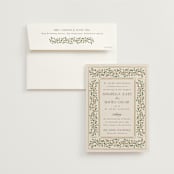 "Juliet" - Wedding Invitations in Autumn by Ashlee Townsend - Invitation with Envelope