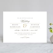 "Valencay" - Wedding Invitations in Silk by chocomocacino - Front