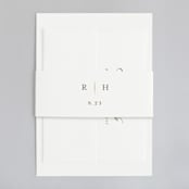 "Valencay" - Wedding Invitations in Silk by chocomocacino - Assembled