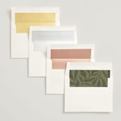 "Fero" - Wedding Invitations in Blush by Pati Cascino - Envelope Liner Options