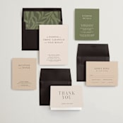 "Fero" - Wedding Invitations in Blush by Pati Cascino - Invitation Suite