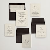 "Old Fashioned" - Wedding Invitations in Night by Ani Somi - Invitation Suite