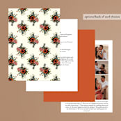 "Vintage Garden Invite" - Wedding Invitations in Vintage Beige by Alisa Wismer - Back of Card
