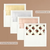 "Vintage Garden Invite" - Wedding Invitations in Vintage Beige by Alisa Wismer - Envelope Liner Options