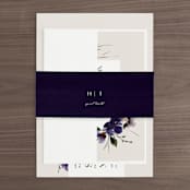 "ivi" - Wedding Invitations in Ivory by Lori Wemple - Assembled