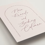 "Around" - Wedding Invitations in Cloud by Kaydi Bishop - Detail