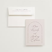 "Around" - Wedding Invitations in Cloud by Kaydi Bishop - Invitation with Envelope