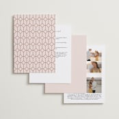 "There Will Be a Party" - Wedding Invitations in Terra Cotta by Amy Payne - Back of Card Options