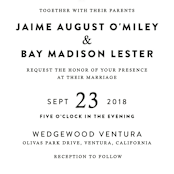 "Peony" - Wedding Invitations in Ice Mist by Cass Loh - Close-Up