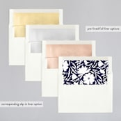"Romantic Watercolor Flora" - Wedding Invitations in Dhalia by Petra Kern - Envelope Liner Options