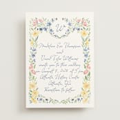 "Meadow Whisper" - Wedding Invitations in Meadow by Petra Kern - Front